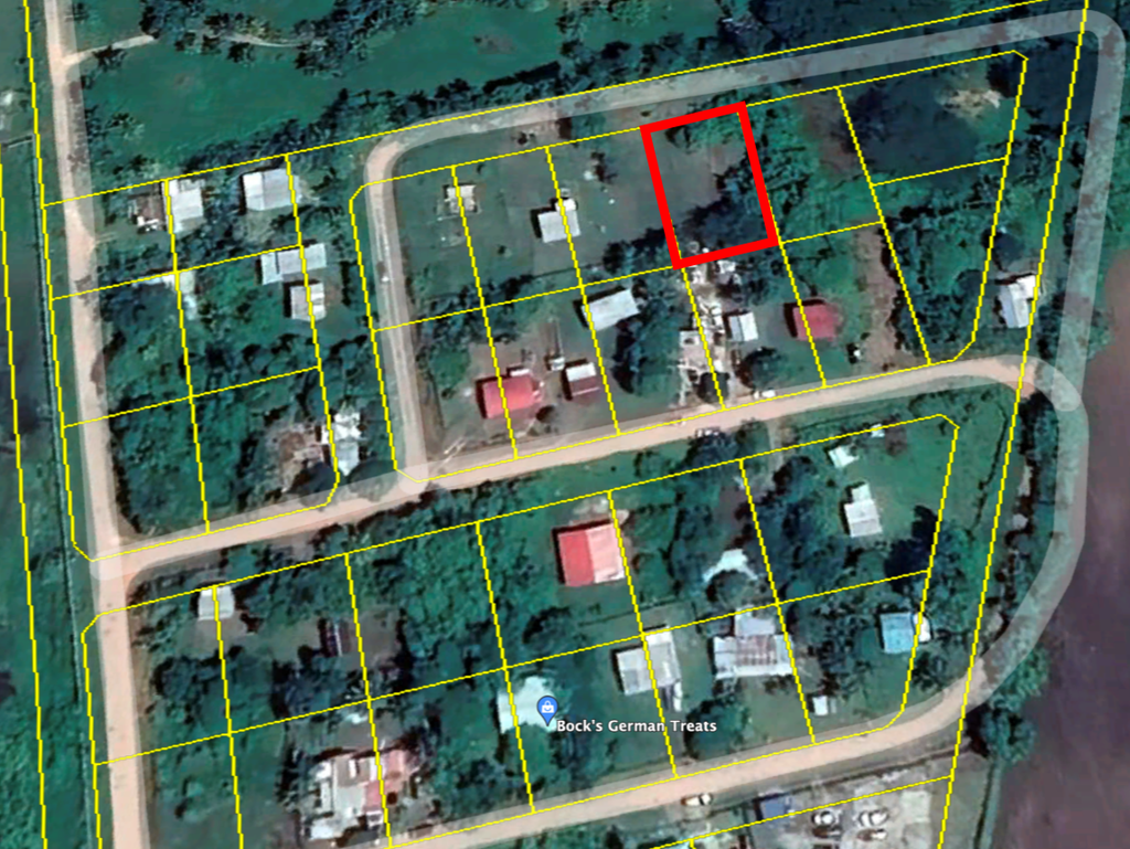 1005.06 SQUARE YARDS Parcel in the Society Hall Registration Section, Cayo District