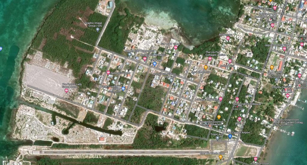 457.777 sq. meters of land in the CAYE CAULKER  Registration Section, BELIZE  District