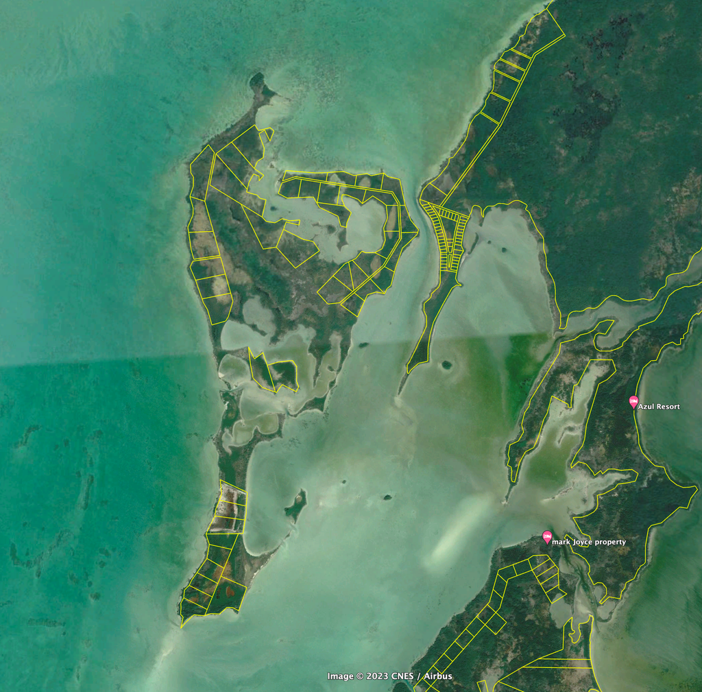 10.568 acres of land situated   in the  SAN PEDRO Registration Section,  BELIZE  District