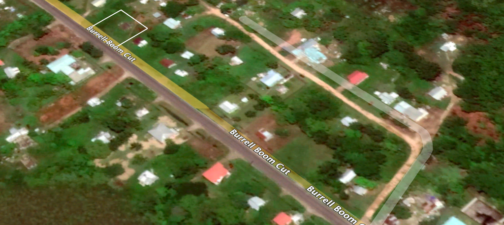 895.267 Sq. Meters of land on the Burrell Boom/Hattieville Road in Old Hattieville Village, Belize District