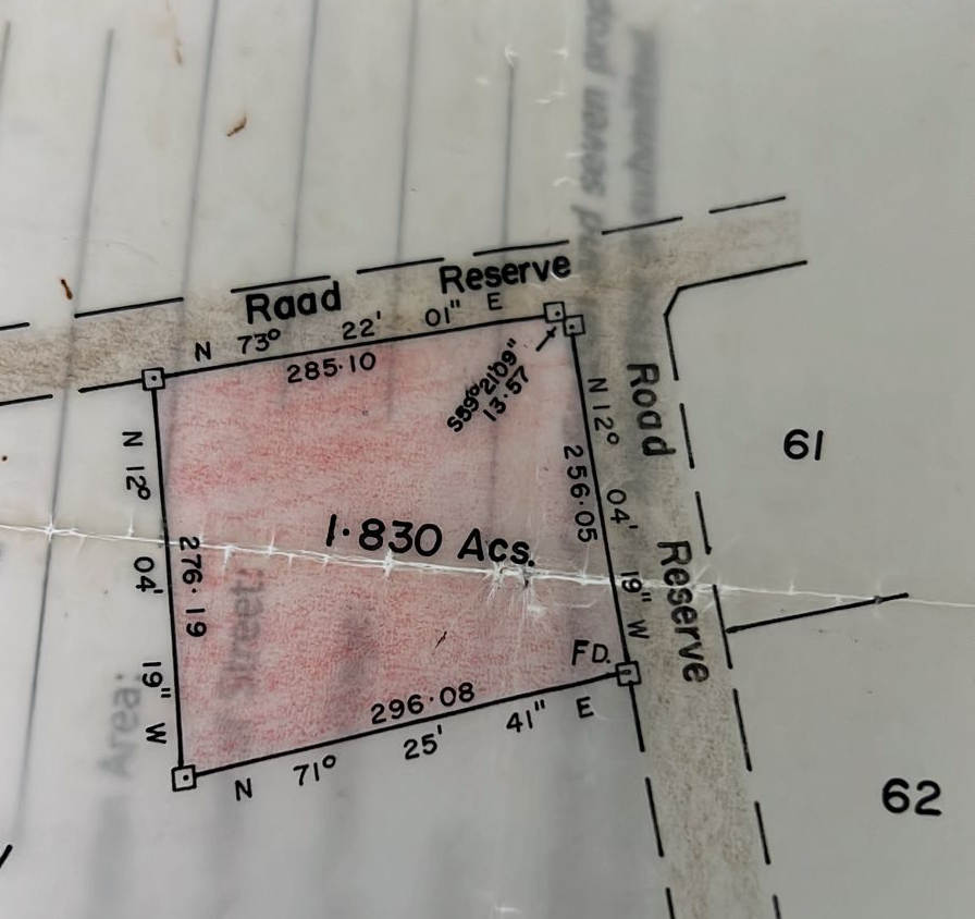 1.830 Acres of Land situated in the Hattieville Village, Belize District