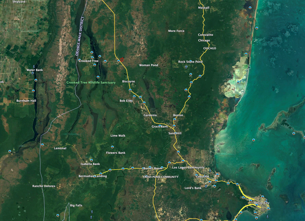 The Subdivision of 76.15 acres of land situated in the Belize North II Rural North Registration Section, Belize District into 10 agriculture blocks and 15 residential lots