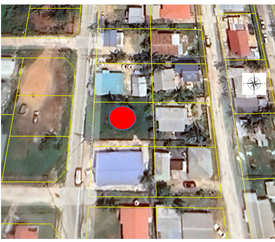 382.50 square meters of land being in the St. Martin De Porres Registration Section, Belize City