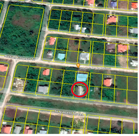 627.146 square meters of land in the BELMOPAN REGISTRATION SECTION, Cayo District