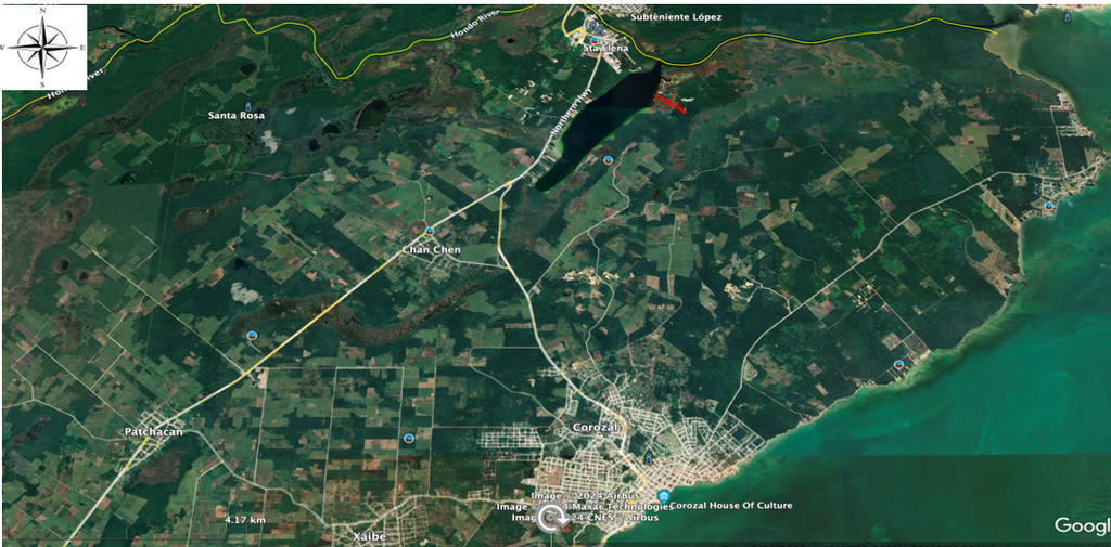 4.356 Hectares  of land being situated   in the  Consejo Registration Section,  Corozal District