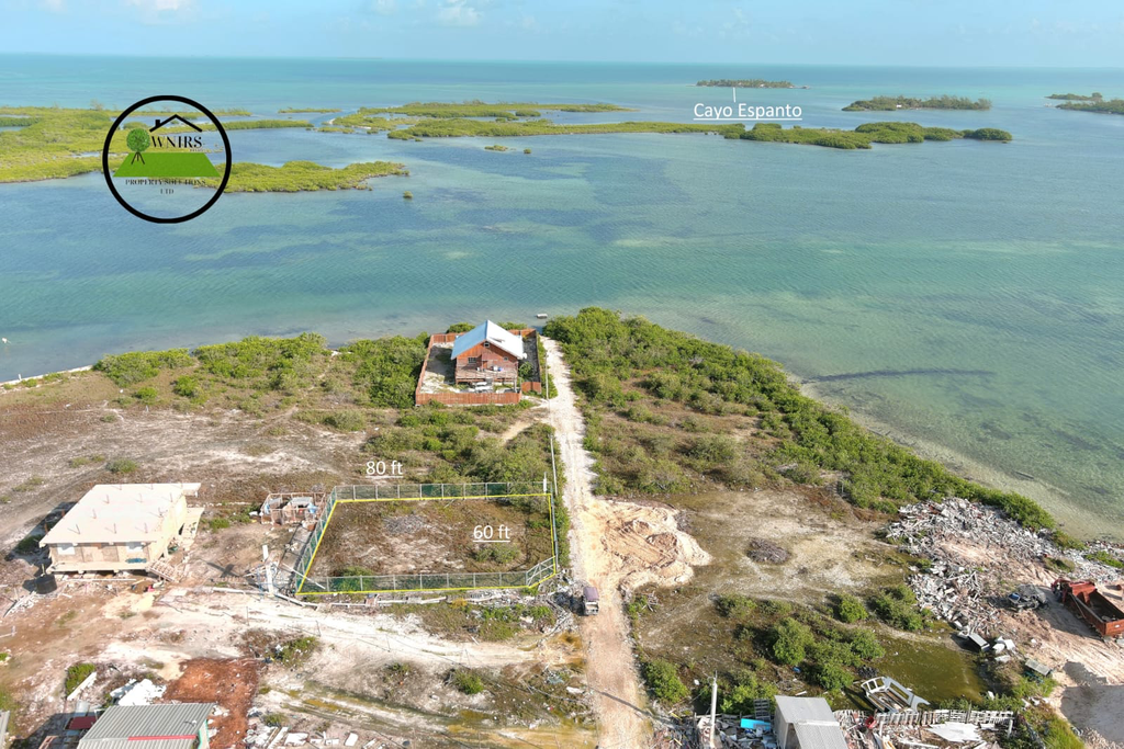 441.041 Sq. Meters of land situated in San Pedro, Belize  District